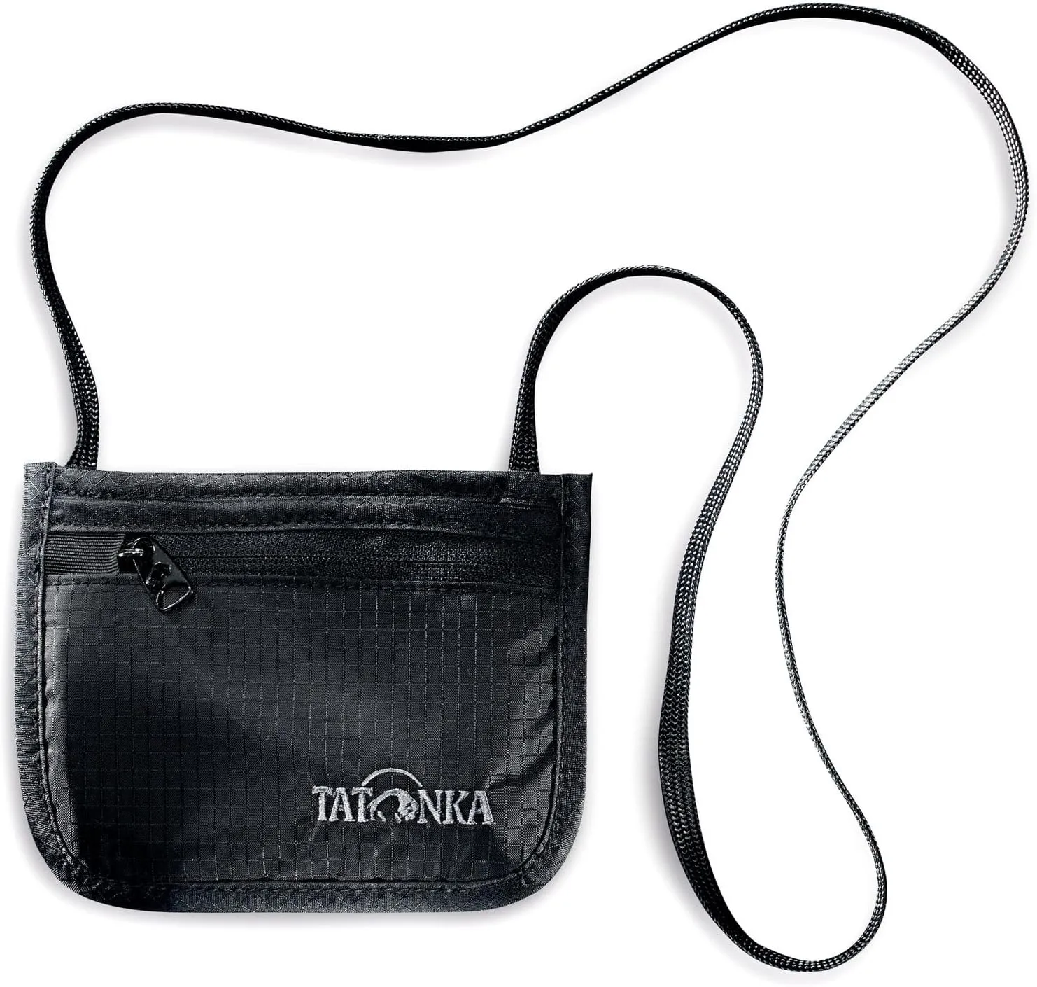 Tatonka Skin ID Pocket – Brustbeutel mit Klettverschluss – Schwarz