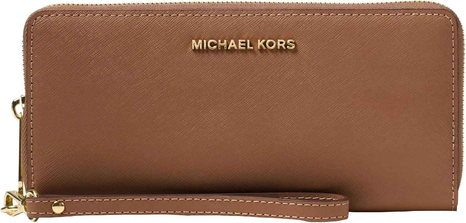 Michael Kors Jet Set – Luxus Geldbörse Damen Braun