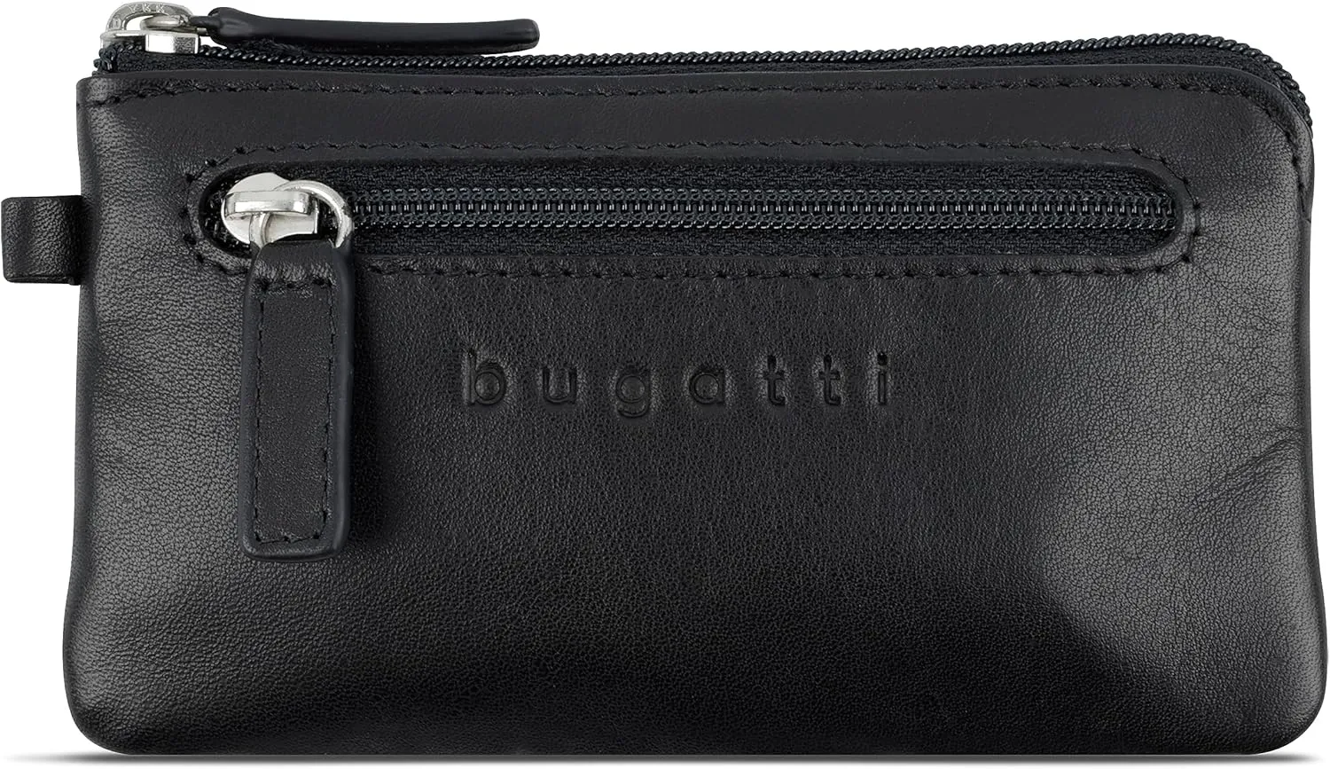bugatti Primo – Leder Schlüsseletui mit Reißverschluss