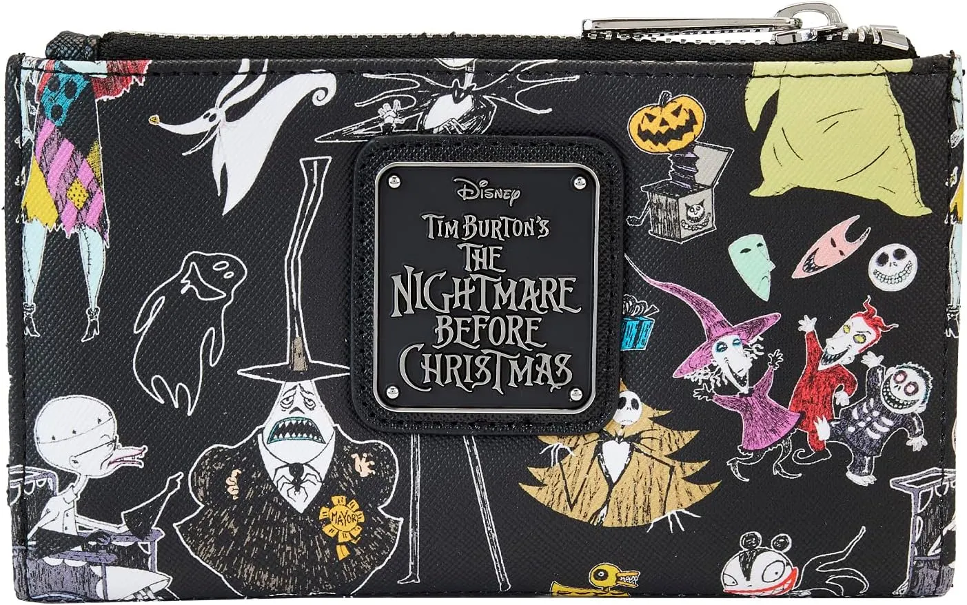 Loungefly Nightmare Before Christmas – Geldbörse mit Blumen-Druck