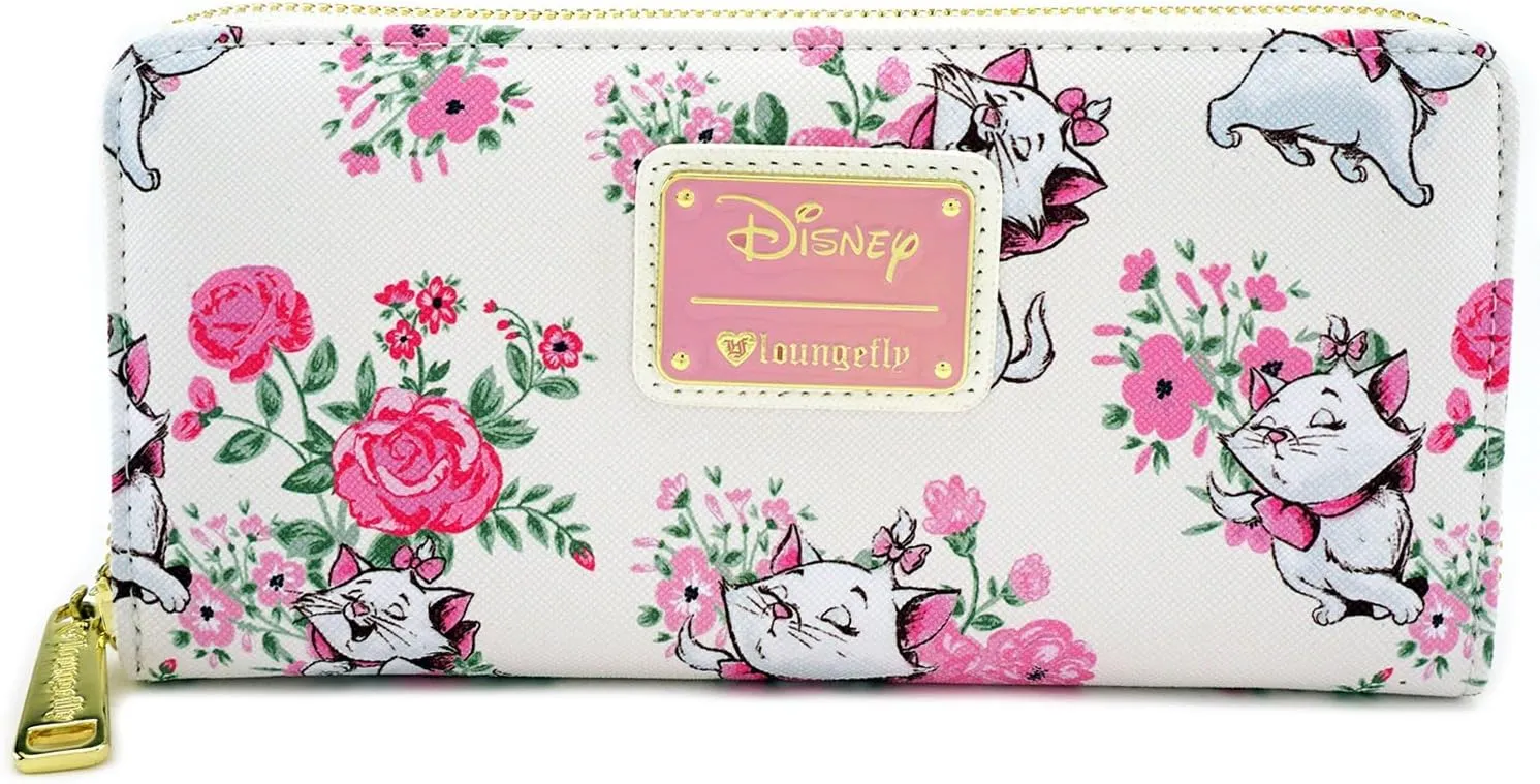 Loungefly x Disney Marie – Blumen Geldbörse Damen