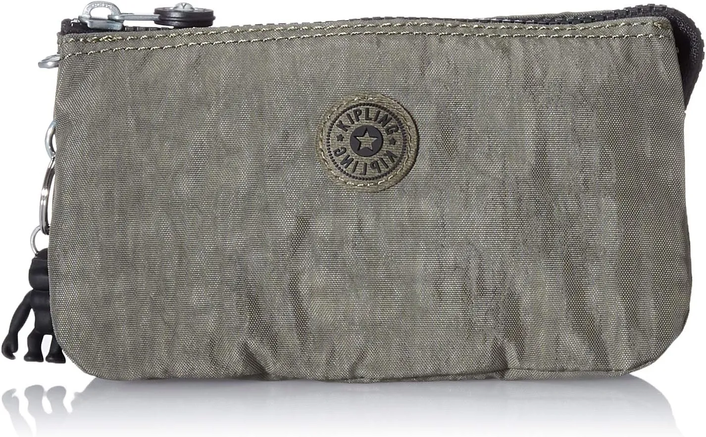 Kipling CREATIVITY L – Große Geldbörse mit Reißverschluss – Green Moss