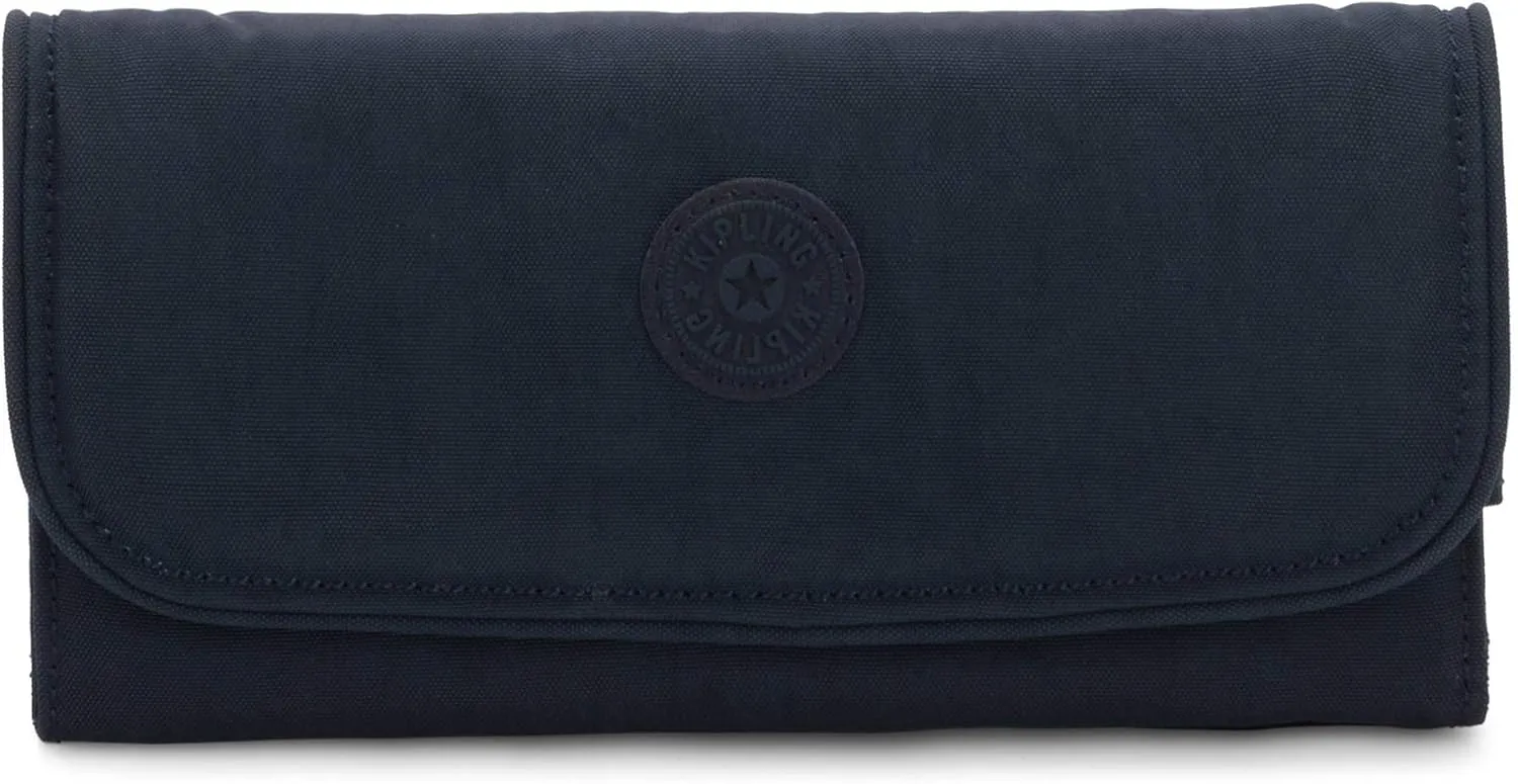 Kipling Money Land – Nylon Geldbörse mit RFID Schutz – Blaues Blau