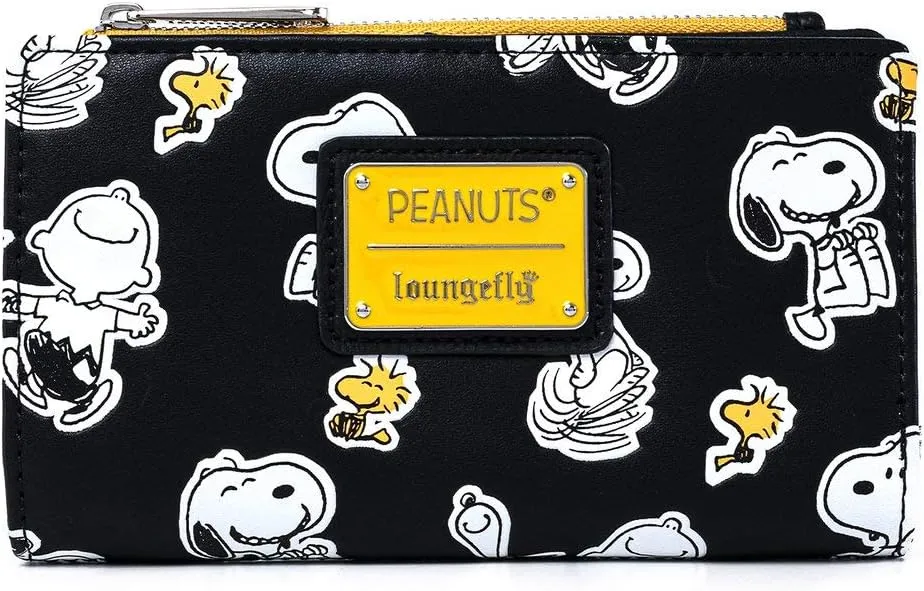 Loungefly Peanuts Snoopy – Kunstleder Geldbörse mit Münzfach