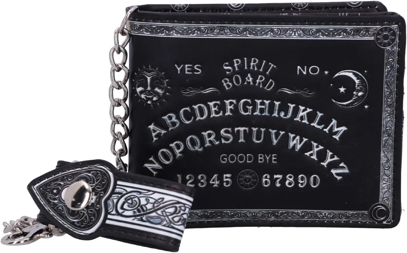 Nemesis Now Spirit Board – Gothic Geldbörse Langformat – Schwarz/Weiß