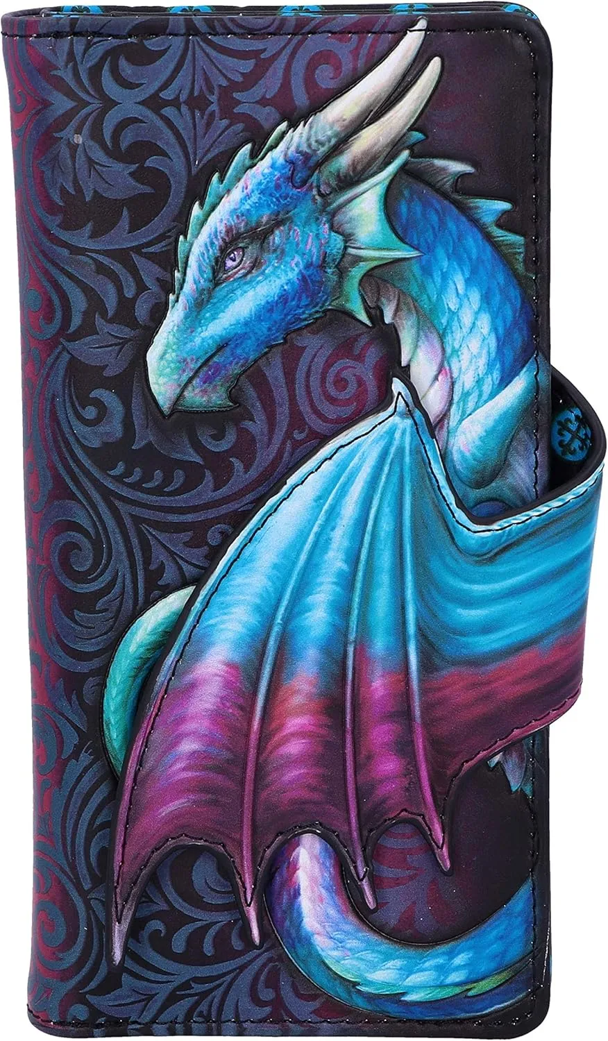 Nemesis Now Take Flight – Gothic Geldbörse mit Drachenmotiv