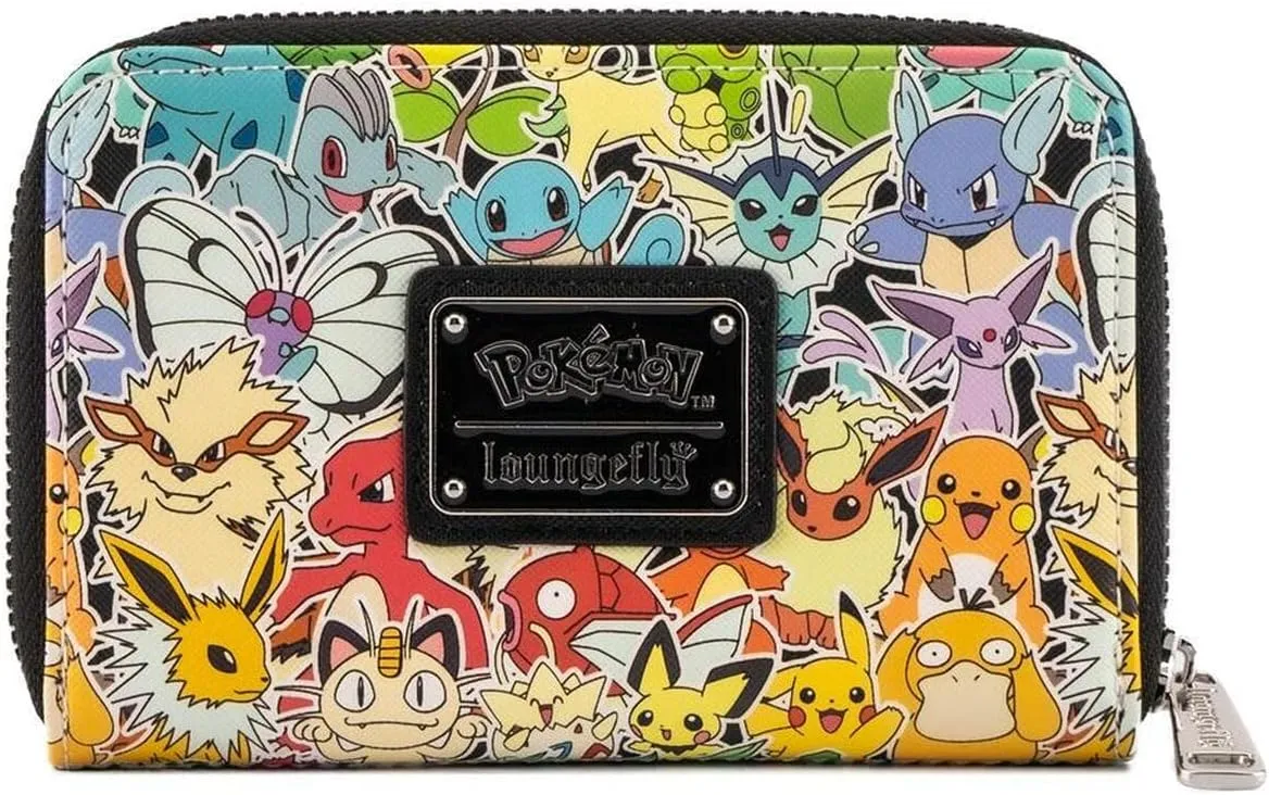 Loungefly Pokemon Ombre – Kunstleder Geldbörse mit Reißverschluss