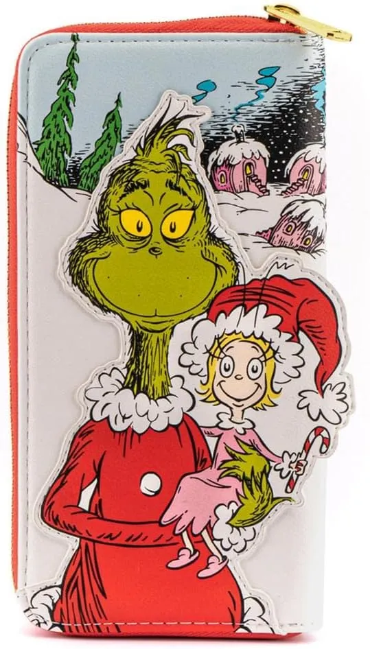 Loungefly Grinch – Geldbörse mit Reißverschluss