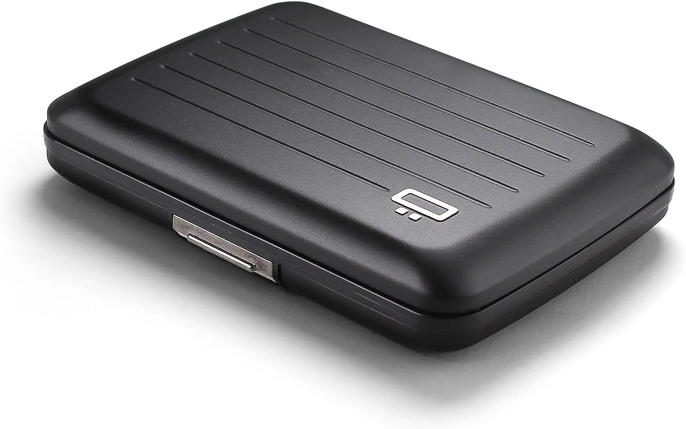 ÖGON Smart Case Oslo – Aluminium Geldbörse mit RFID – Matte Farbe Black