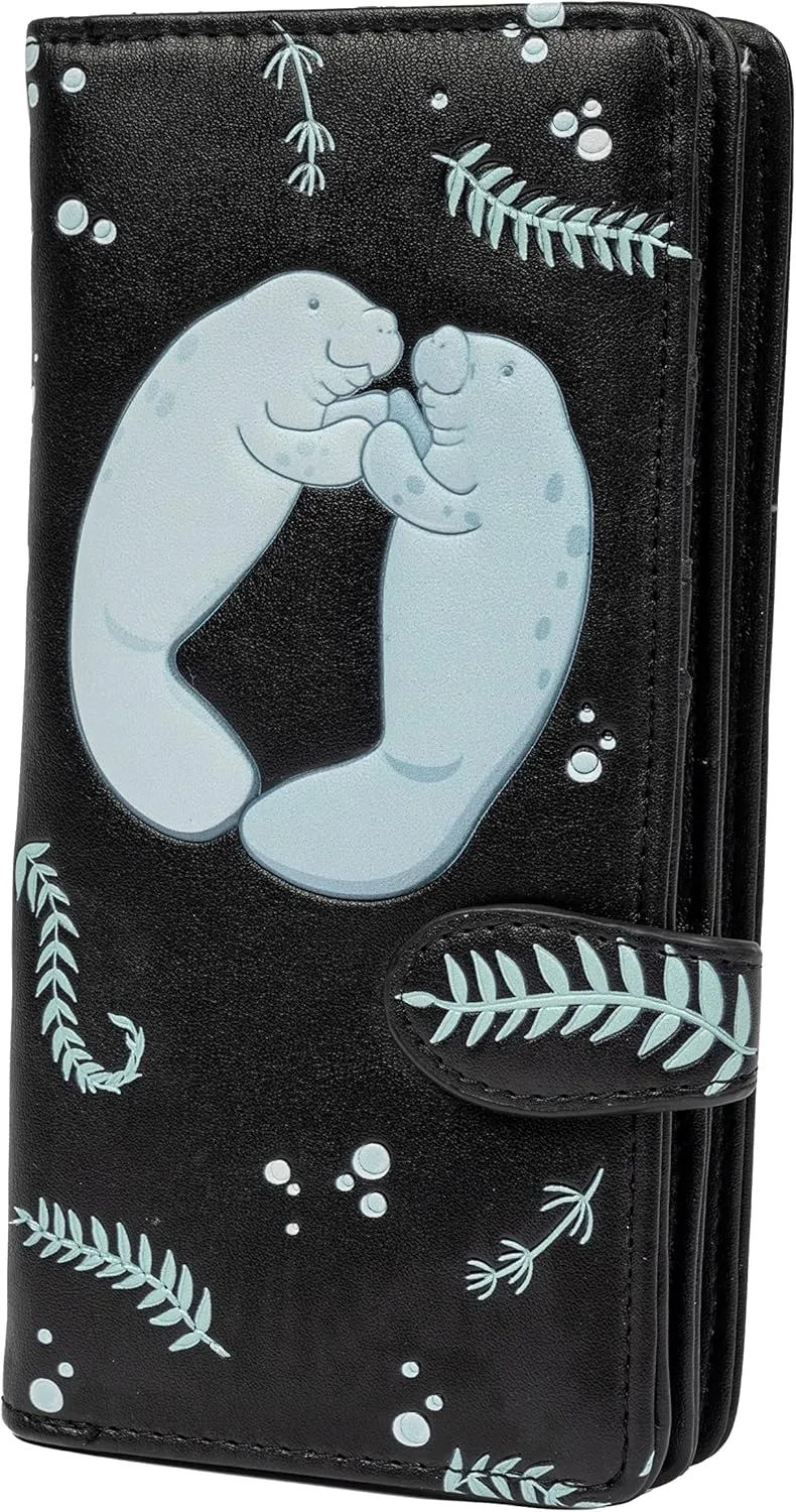 Shag Wear Clutch – Kunstleder Geldbörse mit Münzfach