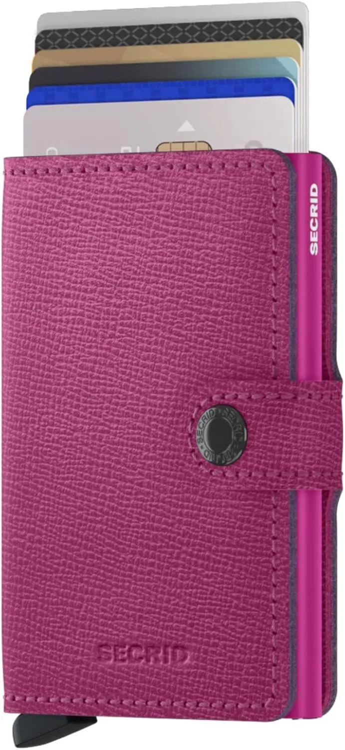 SECRID Miniwallet Crisple – Leder Geldbörse mit RFID