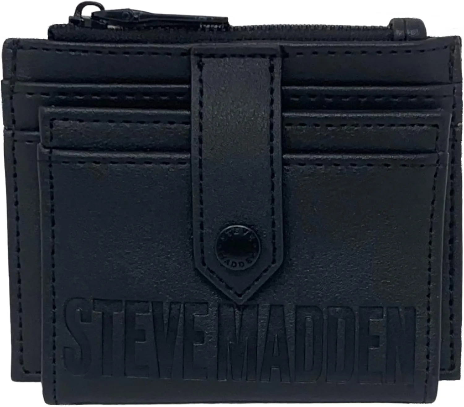 Steve Madden Hayden – Kunstleder Geldbörse mit Reißverschluss