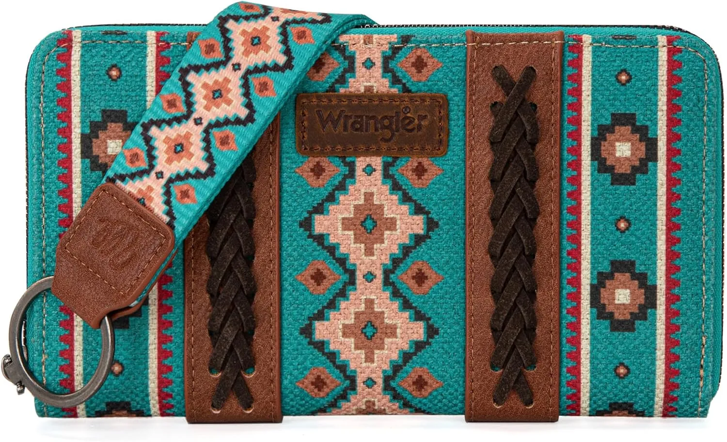Wrangler Geldbörse Damen – Western-Clutch mit RFID-Schutz