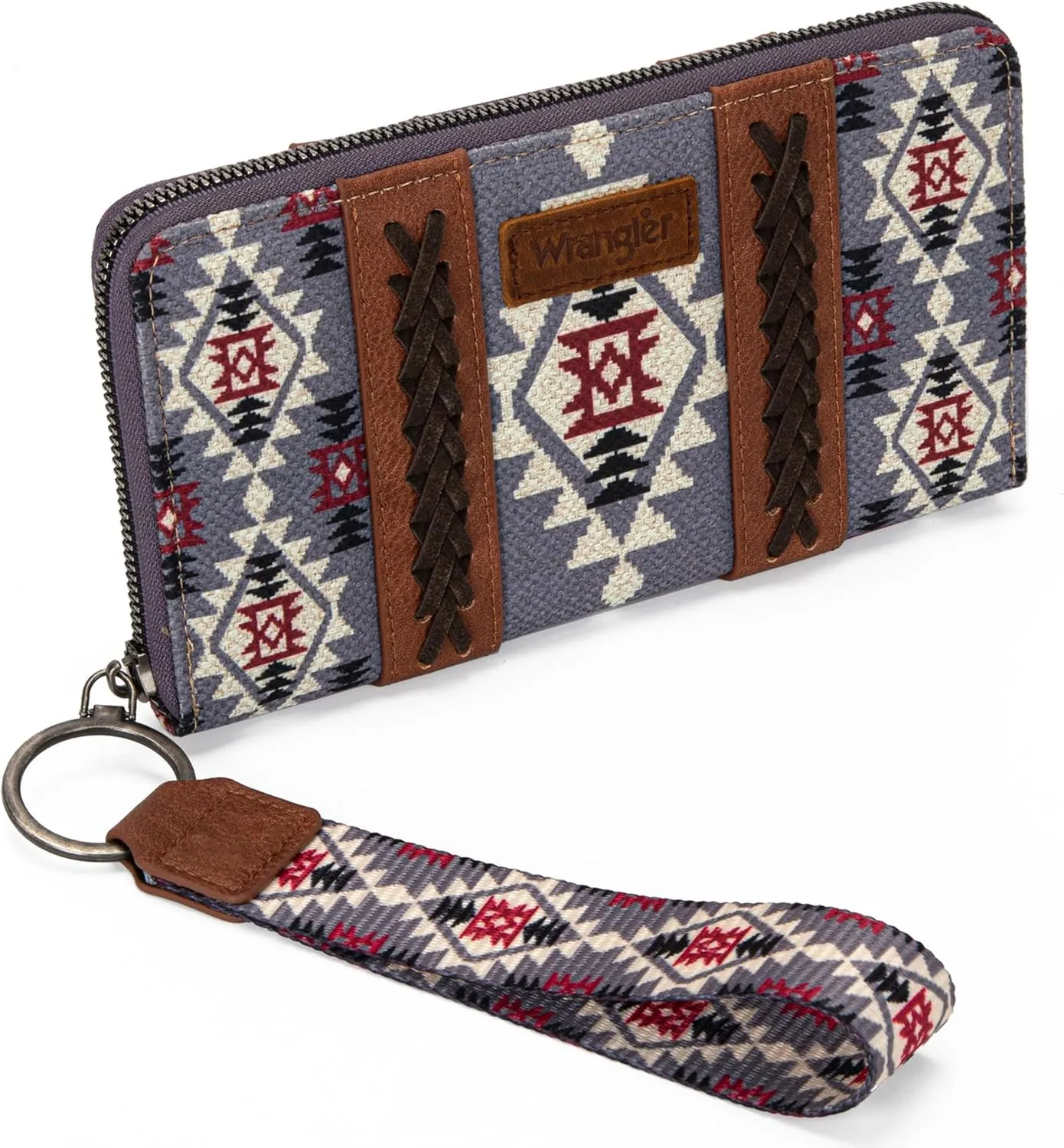 Montana West Wrangler – Azteken Canvas Geldbörse Damen