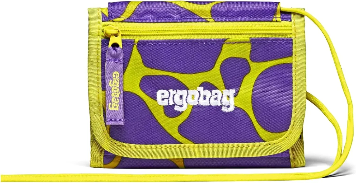ergobag Brustbeutel – Geldbörse mit Klettverschluss für Kinder