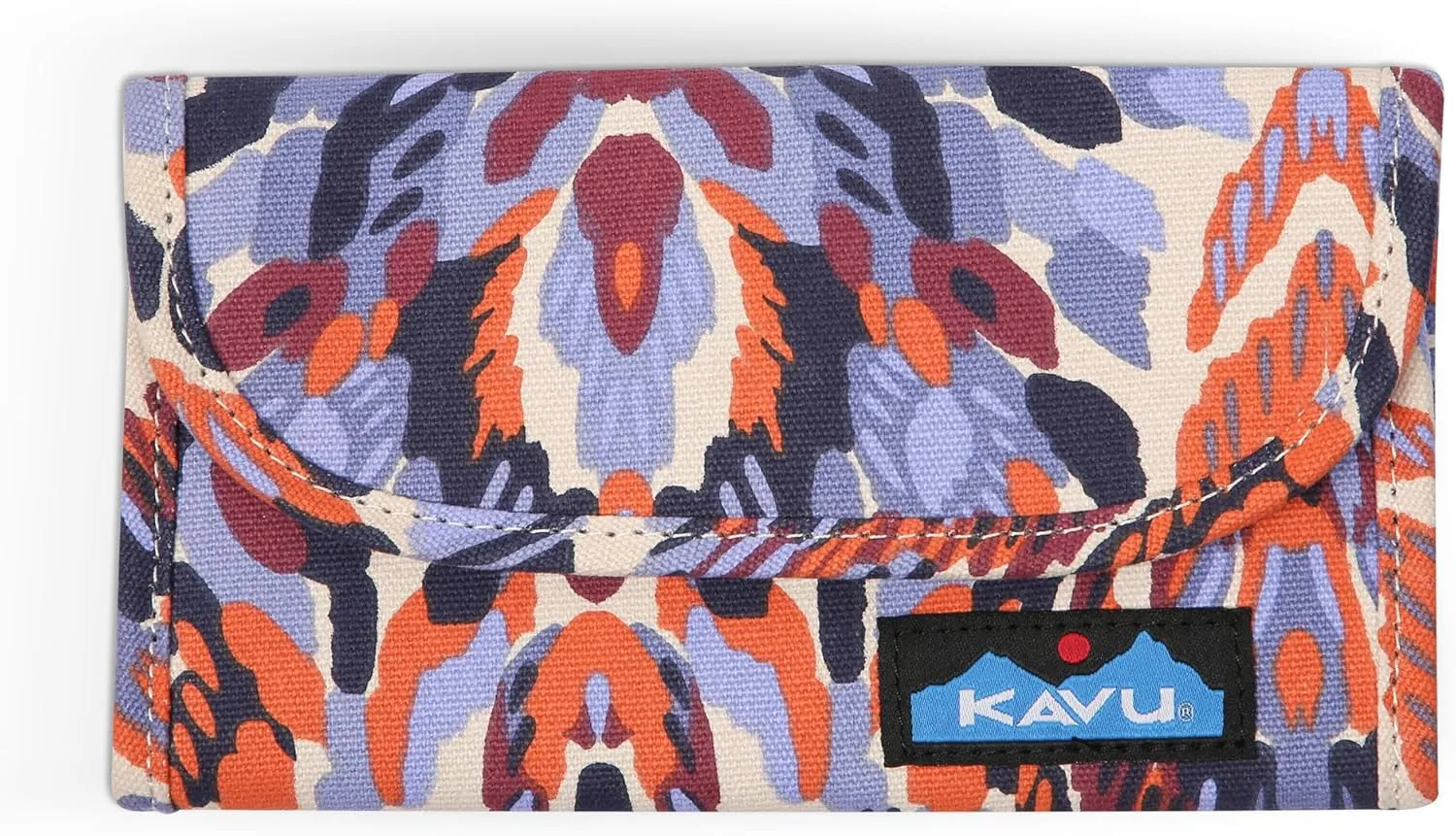 KAVU Big Spender – Dreifach gefaltete Geldbörse mit Klettverschluss