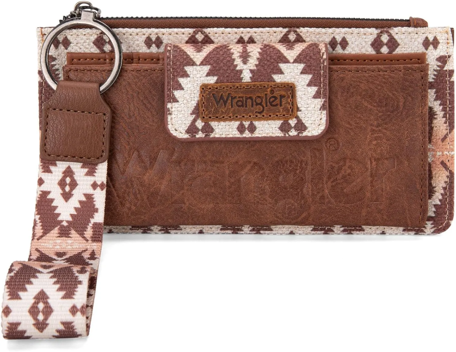 Montana West Wrangler – Boho Geldbörse mit Handgelenkriemen
