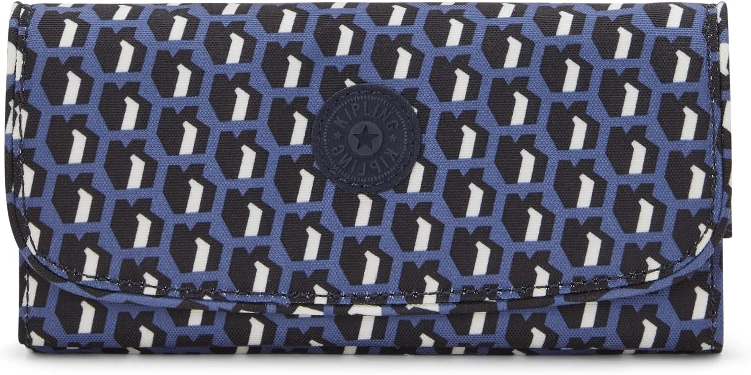 Kipling Money Land – Nylon Geldbörse mit RFID – 3d K Blau