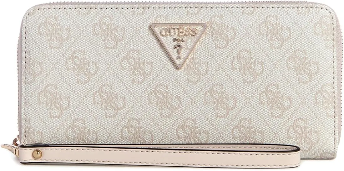 GUESS Laurel – Kunstleder Geldbörse mit Reißverschluss