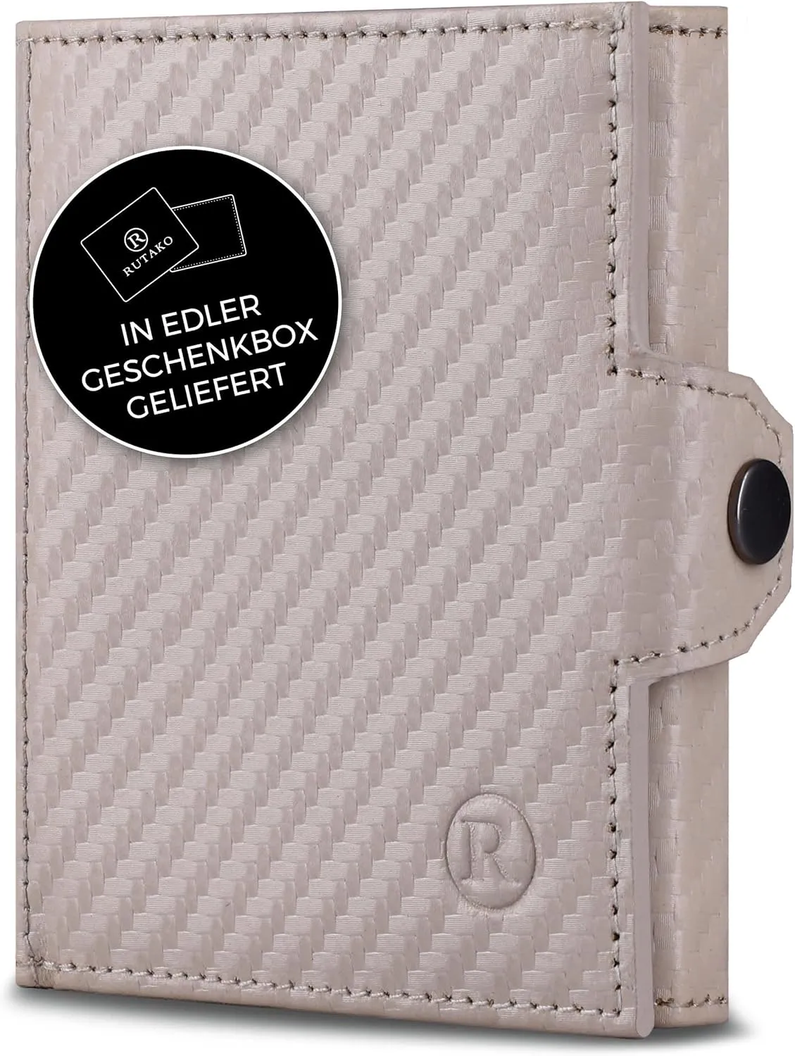 RUTAKO Slim Wallet – Mini Geldbörse mit RFID-Schutz