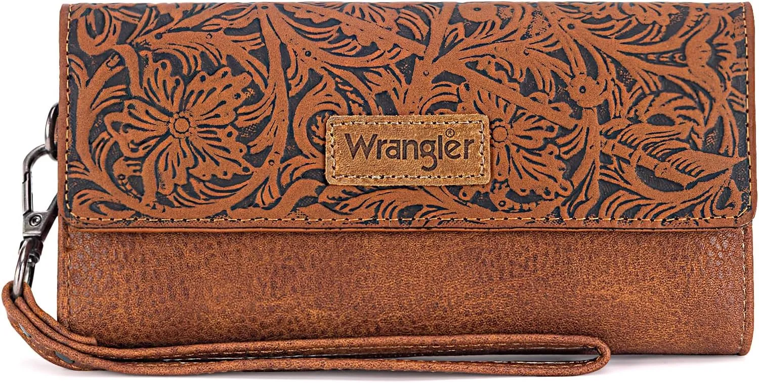 Montana West Wrangler – Kunstleder Geldbörse mit RFID