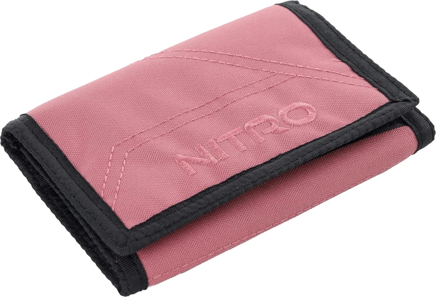 Nitro Unisex Wallet – Geldbörse mit Klettverschluss – Woodrose